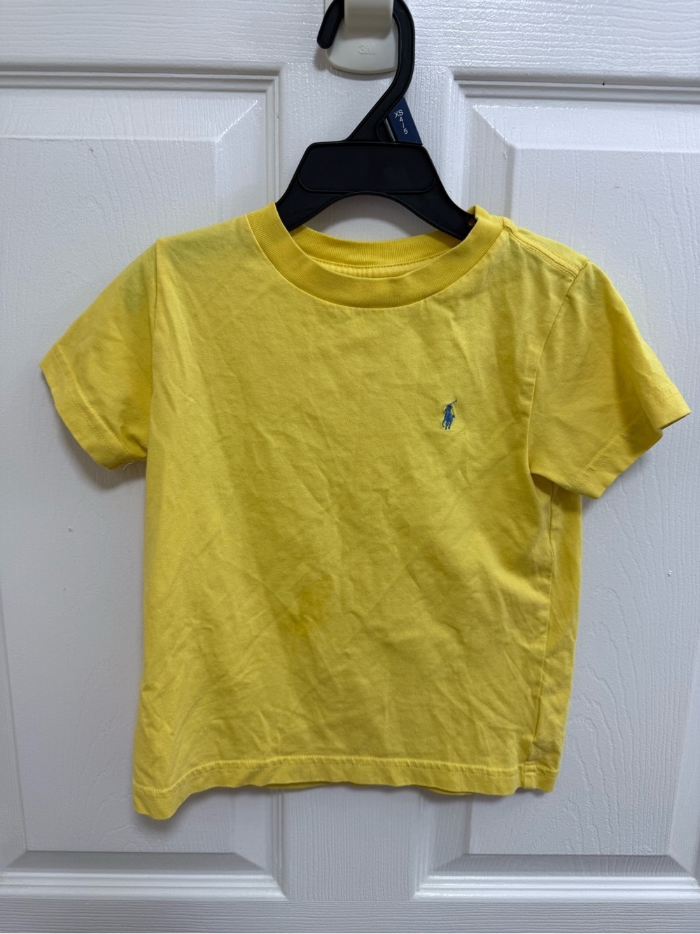 Polo Ralph Lauren Yellow Crewneck Tee, Size 3